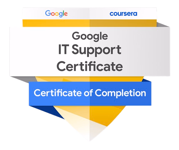 Google IT Support Professional Certificate logo